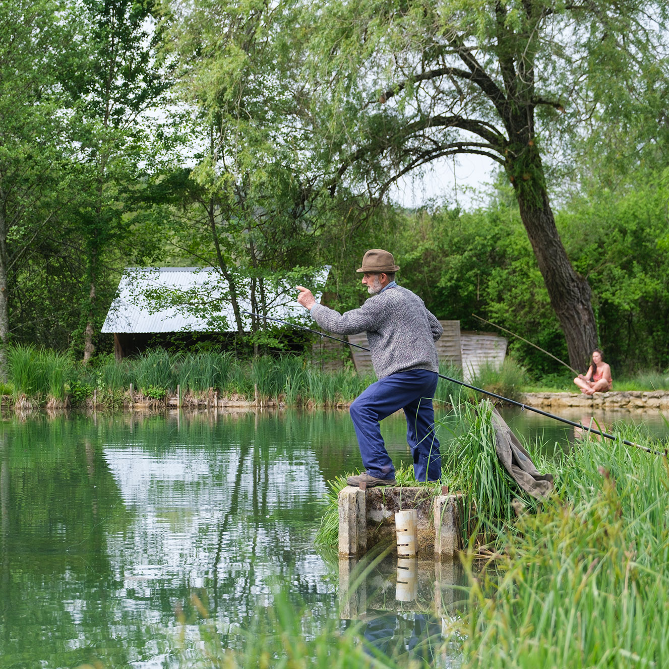 L’étang de pêche